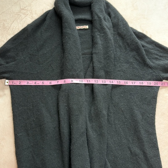 Organic by John Patrick Open Front Cashmere Cardigan Size L *Flaws* - Picture 5 of 10